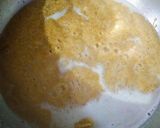 A picture of step 3 of Chana Halwa Puri.