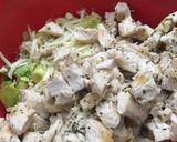Grilled Chicken Bacon Ranch salad pizza recipe step 3 photo