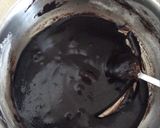 รูปขั้นตอนการทำที่ 4 ของ Black magic cake ไม่ต้องตีช้อนคันเดียวเอาอยู่