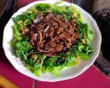 Foto langkah ke 3 dari resep Cah sapi dg sayur pahit.