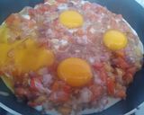A picture of step 5 of Shakshuka.