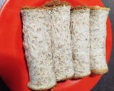 Foto langkah ke 3 dari resep Roti Tawar Gulung Abon.
