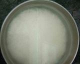 A picture of step 1 of Khichi rice flowers balls.