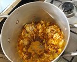 A picture of step 2 of Kenyan pilau#4weekchallenge #idd challenge.
