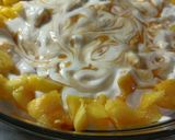 A picture of step 6 of Mango Float, summer special recipe ⛱️ 🥭🥭🥭.