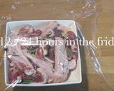 A picture of step 3 of Confit duck leg.