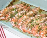 Foto del paso 3 de la receta: Gambas o langostinos al horno con ajo y perejil, receta muy fácil sin manchar