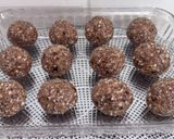 A picture of step 10 of No-Refined-Sugar Dry Fruit Ladoo | Dates & Nuts Energy Bites.