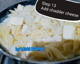 A picture of step 13 of Chicken White Pasta.