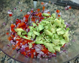 Foto del paso 4 de la receta: Ensalada de quinoa y vegetales crudos