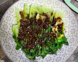 Gambar langkah 8 resipi Tofu Telur Sambal Sos Tiram.