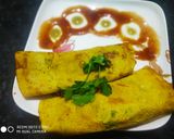 बेसन का चटपटा चीला (besan ka chatpata cheela recipe in Hindi) रेसिपी चरण 4 फोटो