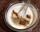 A picture of step 3 of Lauki raita.