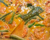 Foto langkah ke 6 dari resep Udang gulai kacang panjang sedap.