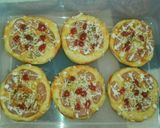 Foto langkah ke 7 dari resep Pizza mini ala tintin rayner #pizzamini.