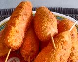 Foto langkah ke 4 dari resep Corndog Mozarella ala anak kos.