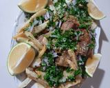 Une image de l'étape 8 de Agneau aux frites sauce blanche 🍋.