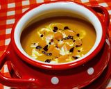 "Úritök" krémleves sült tökből recept fázis 6 fotója