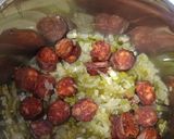 A picture of step 2 of Patatas con chorizo (Rioja-Style Potatoes with Chorizo).
