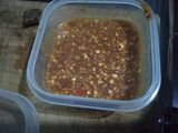 Rujak mangga bumbu kacang