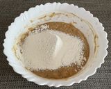 A picture of step 9 of Banana Walnut Cranberry Tea Cake.