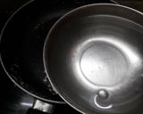 A picture of step 3 of Kesari bath.