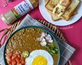Gambar langkah 4 resipi Roti kacang pool.
