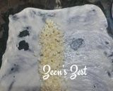 A picture of step 3 of Cheese Honey Msemen/Rghaif.