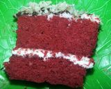 Foto langkah ke 6 dari resep Cake Red Velvet Kukus sederhana.