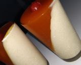 A picture of step 7 of Thandai Orange Mousee....no Gelatin.