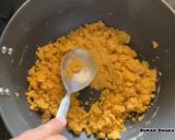 A picture of step 1 of Gud Besan modak recipe.
