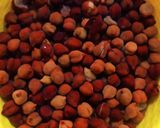 A picture of step 1 of Dry Black Chickpeas (Sukhe Kale Chane).