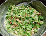Foto del paso 2 de la receta: Torrejas de lechuga y jamón baja en calorías💃