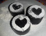 Foto langkah ke 6 dari resep 16. Choco Lava Cake 💕.