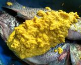 Foto langkah ke 2 dari resep Pais/Pepes Ikan Nila Bumbu Kuning.