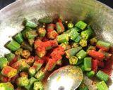 भिंडी (bhindi recipe in hindi) रेसिपी चरण 2 फोटो
