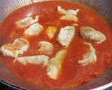 ডেভিল চিকেন চিলি গ্রেভি মোমো(Devil Chicken chilli gravy momo recipe in Bengali) রেসিপির ধাপ 7 ছবি