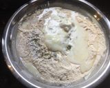 A picture of step 3 of Sweet Paranthas.