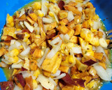 Foto del paso 2 de la receta: Tortilla de batata y choclo