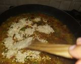 A picture of step 9 of Masala oats.