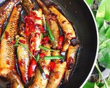 Hình bước làm 3 của món Cá Bống Cát Kho