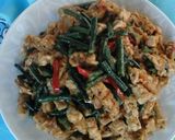 Foto langkah ke 6 dari resep Tumis tempe kacang bumbu uleg.