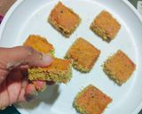 A picture of step 10 of Sev puri Sandwich.