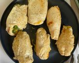 Foto del paso 4 de la receta: Pechuga de pollo rellena con espinacas y queso