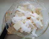 Foto langkah ke 4 dari resep Puding Roti Tawar Kelapa Kukus.