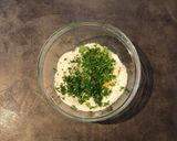 A picture of step 3 of Minestra with Triddhi and Black-Eyed Peas.