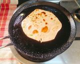 A picture of step 6 of GREEN GARLIC PARATHA (Sindhi style Hara lahsun paratha).