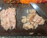 Foto del paso 3 de la receta: Hamburguesas de POLLO FRESCAS!!