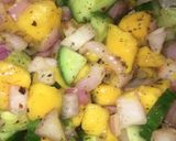A picture of step 3 of Cool Mango salad.