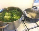 Rakott brokkoli (vega) recept fázis 1 fotója